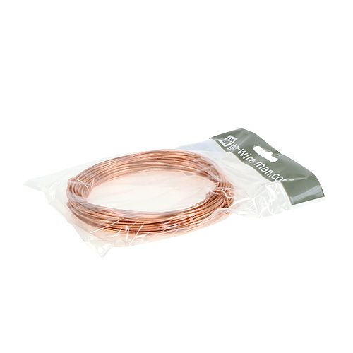 položky Hliníkový drát 2mm 100g 12m měď