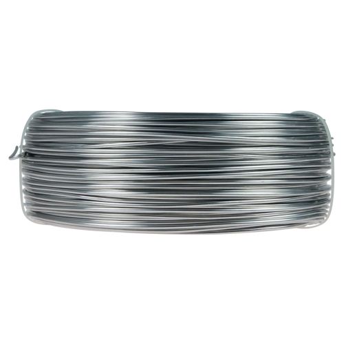 položky Hliníkový drát hliníkový drát 2mm bižuterní drát stříbrný 118m 1kg