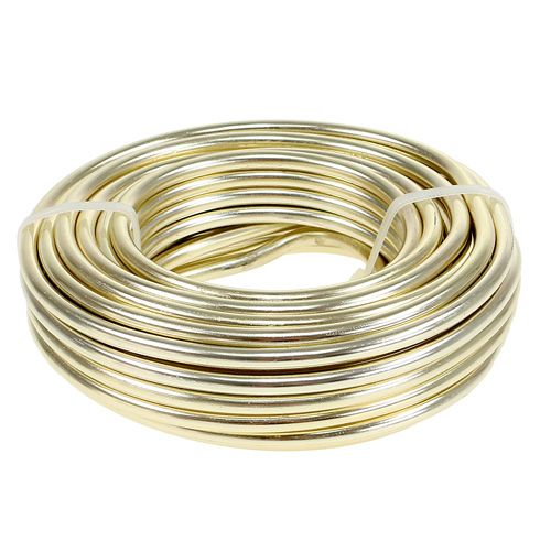 Hliníkový drát Ø5mm šampaňské 500g