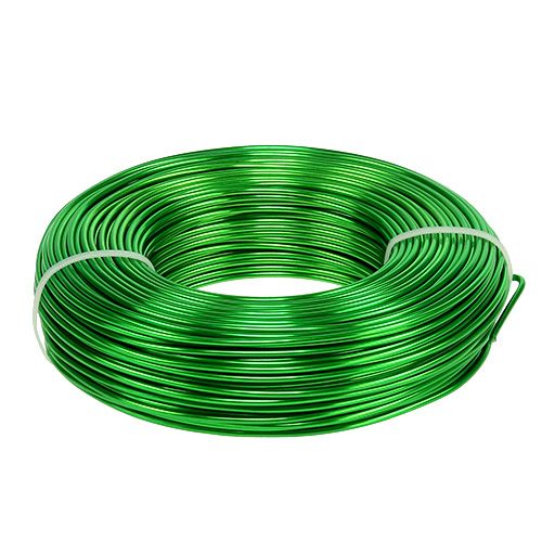 Hliníkový drát Ø2mm 500g 60m jablkově zelený