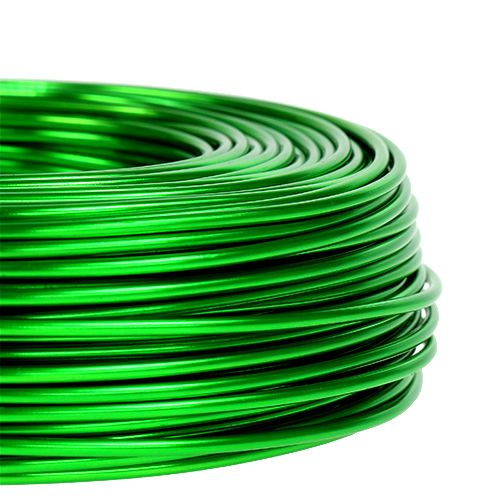 Hliníkový drát Ø2mm 500g 60m jablkově zelený