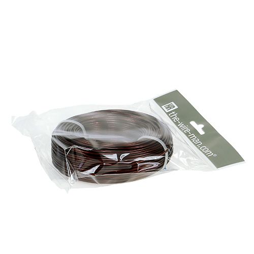 položky Hliníkový drát Ø2mm 500g 60m hnědý