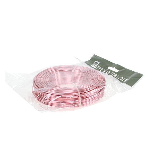 položky Hliníkový drát Ø2mm 500g 60m Růžový