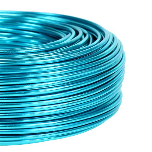 položky Hliníkový drát Ø2mm 500g 60m tyrkys
