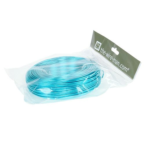 položky Hliníkový drát Ø2mm 500g 60m tyrkys
