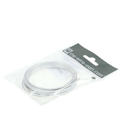 položky Hliníkový drát 2mm krémový 3m