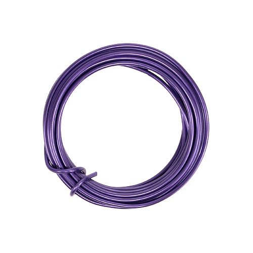 položky Hliníkový drát 2mm Fialový 3m