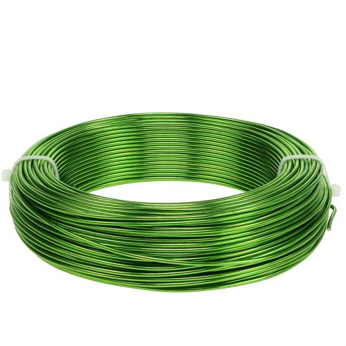 Hliníkový drát Ø2mm květen zelený 60m 500g