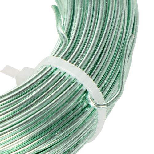 Hliníkový drát 2mm dekorativní drát pro řemesla 60m 500g | Floristik24.cz