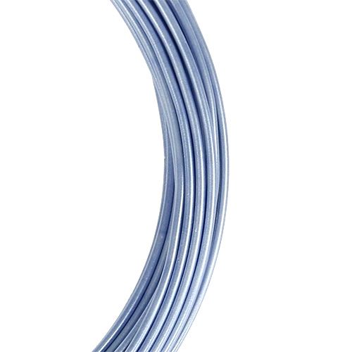 položky Hliníkový drát pastelově modrý Ø2mm 12m