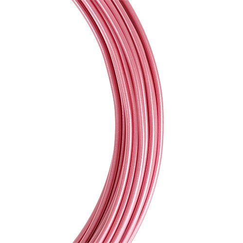 Hliníkový drát růžový Ø2mm 12m
