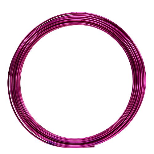 položky Hliníkový drát 2mm 100g růžový