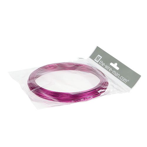 položky Hliníkový drát 2mm 100g růžový