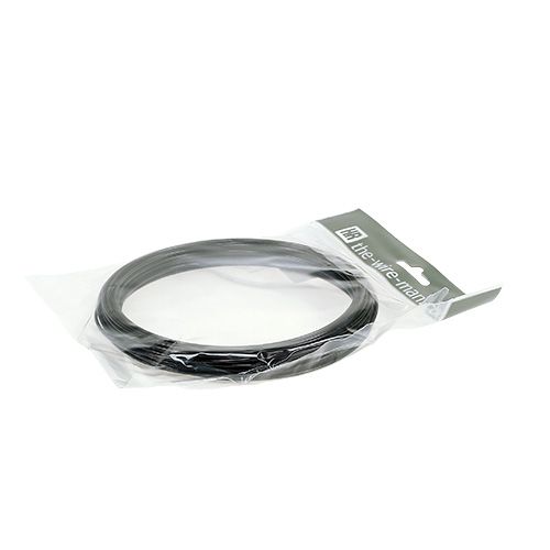 položky Hliníkový drát 2mm 100g černý
