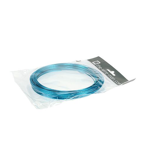 položky Hliníkový drát 2mm 100g tyrkysový