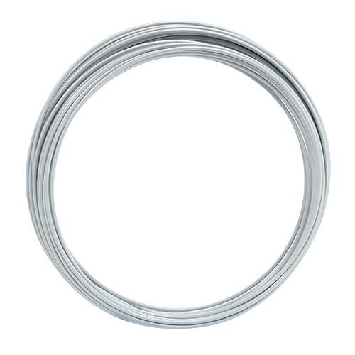 Floristik24 Hliníkový drát 2mm 100g bílý