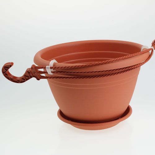 položky Závěsný koš Galicia Ø30cm terakota