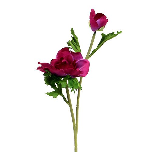 Umělá sasanka Fuchsia 6ks