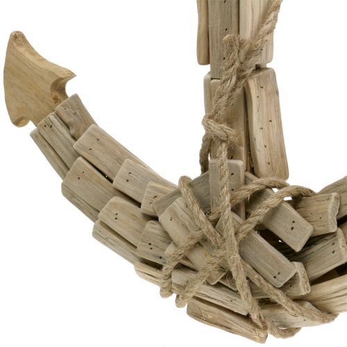Floristik24 Dekorativní kotva dřevěná V52cm