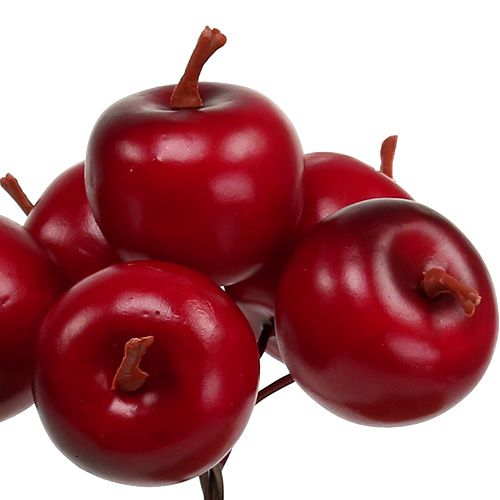 Floristik24 Jablko Ø3,5cm červené 36ks