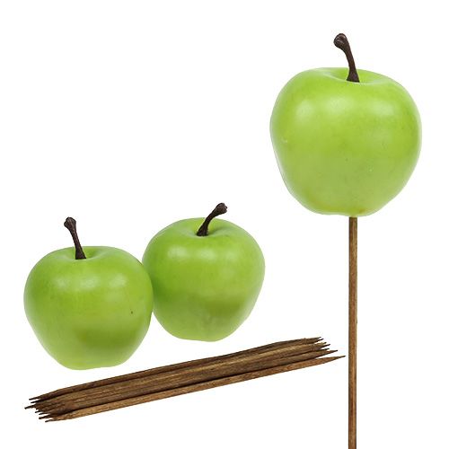 položky Jablko Ø5,5cm zelené 12ks