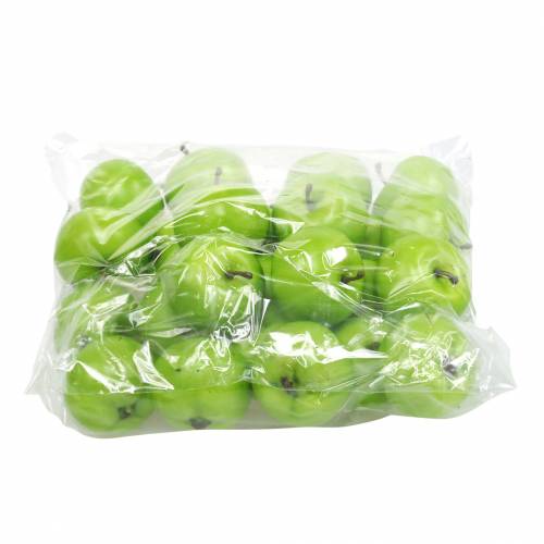 položky Mini umělá jablko zelená Ø4cm 24 ks
