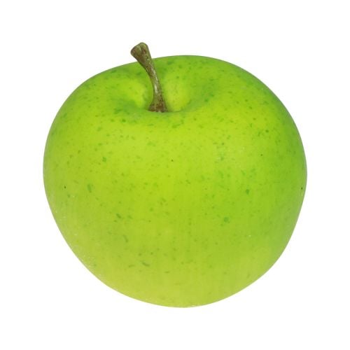 Dekorativní jablko zelené, ozdobné ovoce, potravinová atrapa Ø6,5cm