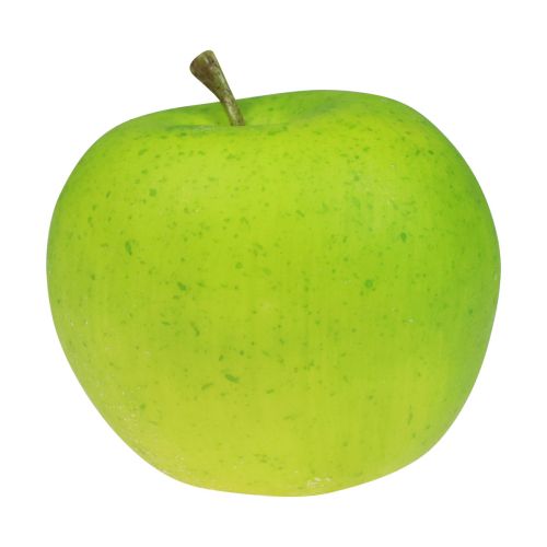 Dekorativní jablko zelené, ozdobné ovoce, potravinová atrapa Ø6,5cm