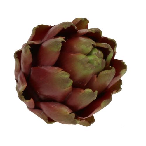 Floristik24 Artyčok hnědý, zelený Ø10cm H11cm