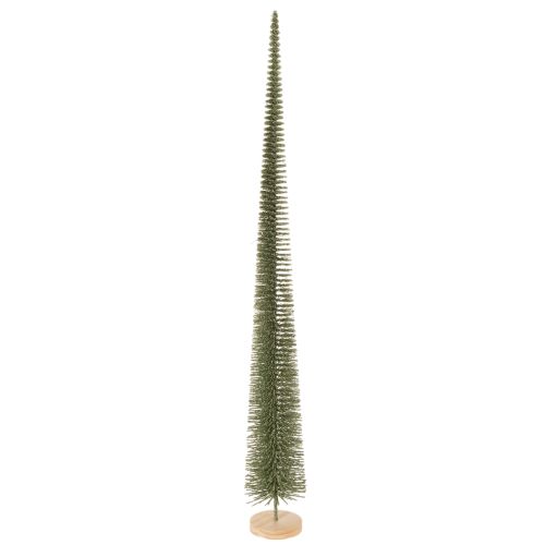 Umělý vánoční stromeček s dřevěným podstavcem pro vánoční ozdoby, 80 cm