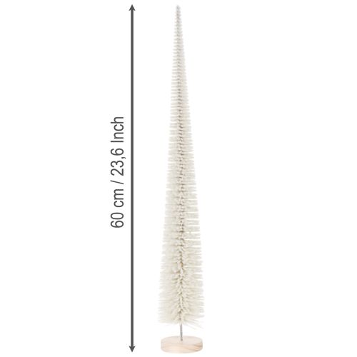 Umělý dekorativní vánoční stromeček, stolní vánoční stromeček, 60 cm | Floristik24.cz