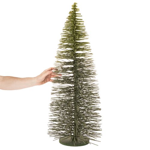 Umělý zelený vánoční stromeček se stojanem na dekoraci stolu, 90 cm | Floristik24.cz