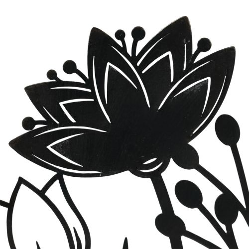 Floristik24 Stojan květina louka jarní dekorace kov 23cm V20,5cm