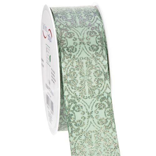 Dárková stuha s klasickým vzorem na mašle a dekorace, 40 mm x 15 m