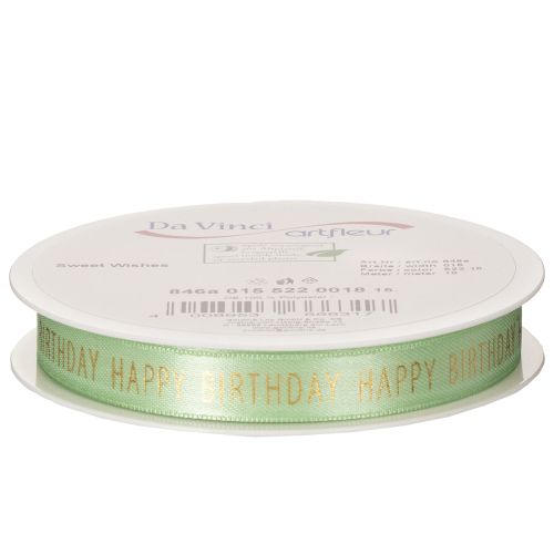 položky Stuha k narozeninám pro dekorativní balení dárků, 18 m