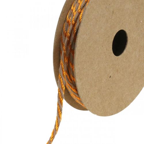 Floristik24 Šňůra, šperková šňůrka, zlatá šňůrka Zlaté přírodní barvy L20m Ø4cm