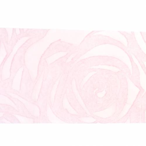 položky Deko stuha růže široká růžová 63mm 20m