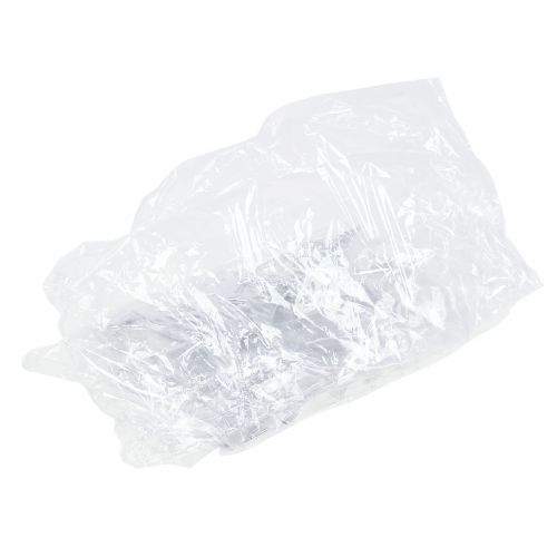 Floristik24 Stromeček stříbrný na zavěšení 15cm 8ks