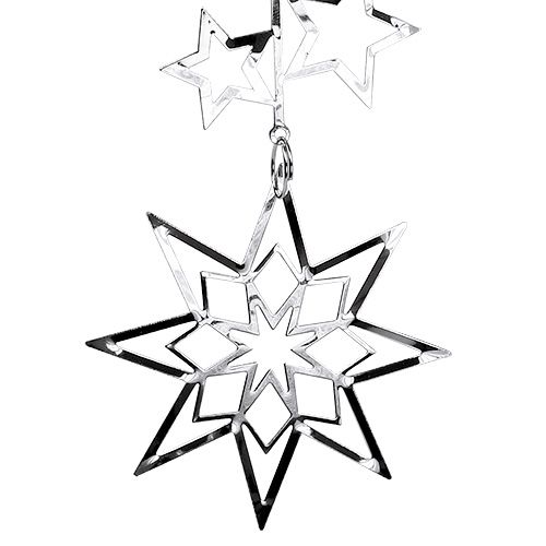 položky Ozdoba na stromeček hvězda 20cm stříbrná 1ks