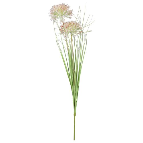 Floristik24 Umělá květina koule květina allium okrasná cibule umělá červená zelená 90cm