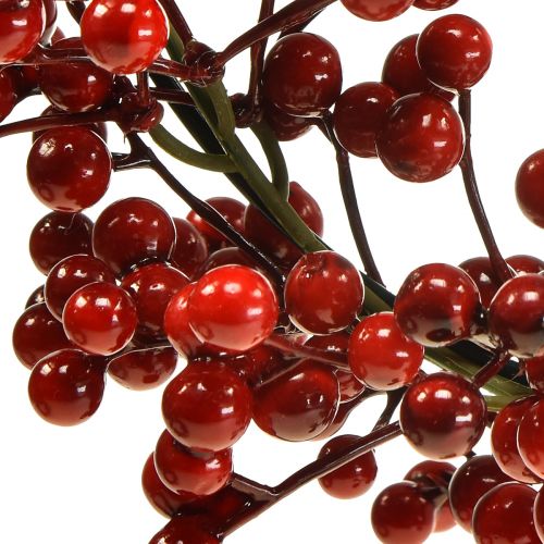 položky Berry Wreath Red Umělé rostliny Červené Vánoce Ø35cm