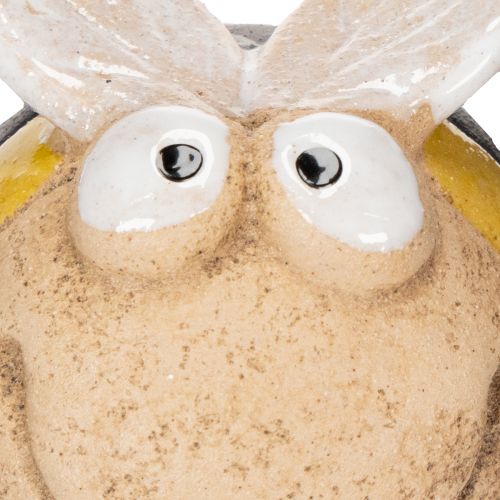 položky Keramická figurka včely pro detailní akcenty na parapetech nebo v obývacích prostorech, 7 cm, 3 kusy