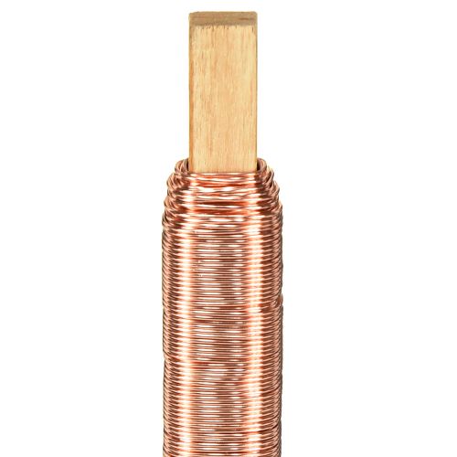 položky Vázací drát květinový drát omotávací drát měděný 0,65mm 100g 3 kusy