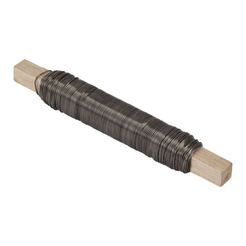 Floristik24 Navíjecí drát modře žíhaný vázací drát drát 0,65mm 100g 3 kusy