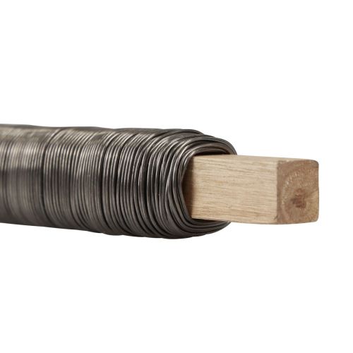 Floristik24 Navíjecí drát modře žíhaný vázací drát drát 0,65mm 100g 3 kusy