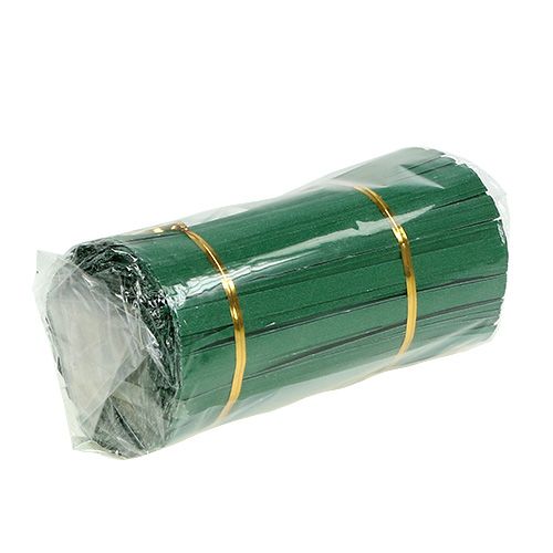 položky Vázací pásky mini zelené 2 dráty 15cm 1000 kusů