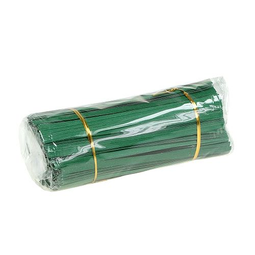 položky Vázací pásky krátké zelené 20cm 2-drátové 1000 kusů