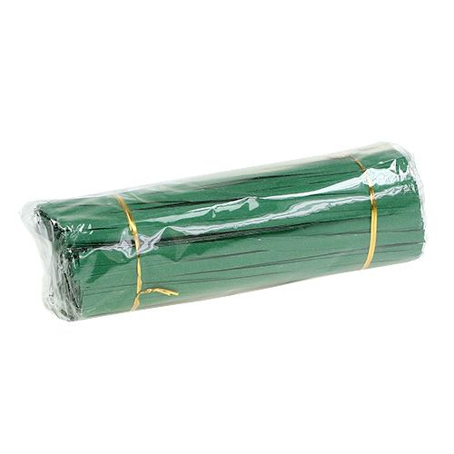 položky Vázací pásky středně zelené 25cm 2drátové 1000 kusů