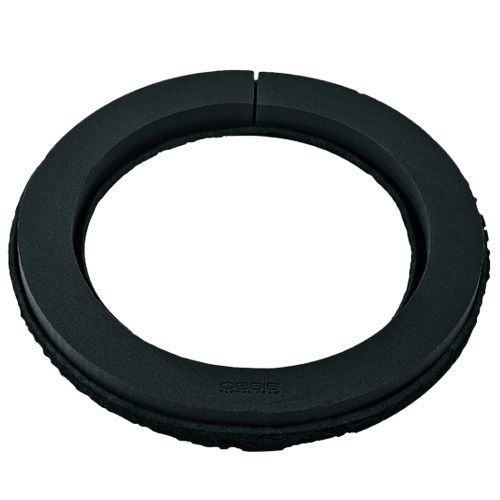 položky Květinový pěnový prsten černý Ø44cm H6cm 2 ks