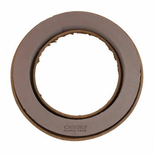 Floristik24 Oasis Floral Foam Ring Biolit Nature Source Brown 39cm 2ks